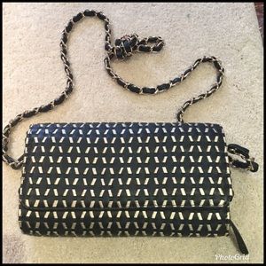 BIG BUDDHA Multi pocket/Wallet Crossbody Bag EUC